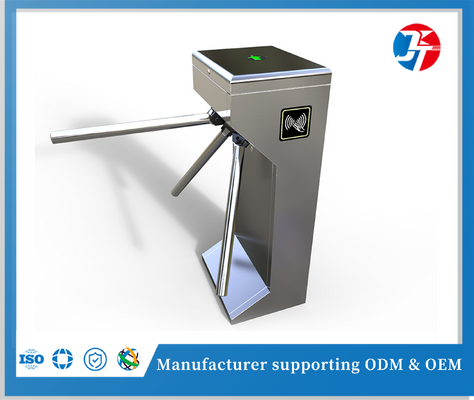 Three Roller Tripod Turnstile Gate Entrance , Revolving Door Access Control System