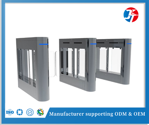 High Traffic Areas Fully Automatic Revolving Pedestrian Access Control Turnstile