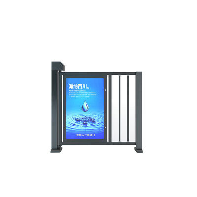 Advertised Turnstile Gate Access Control System Smart Advertising Pedestrian Gate