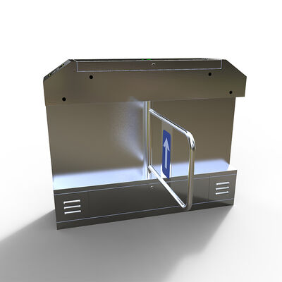 Automatic Revolving Gate Turnstile , Vertical Electronic Turnstile Gates For Pedestrian Access