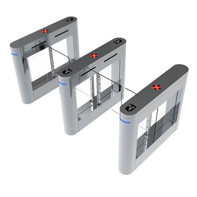 High Traffic Areas Fully Automatic Revolving Pedestrian Access Control Turnstile