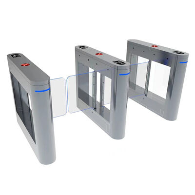 High Traffic Areas Fully Automatic Revolving Pedestrian Access Control Turnstile