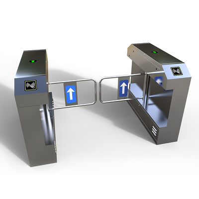 Automatic Access Control Swing Barrier Gate Facial Recognition Revolving Turnstile