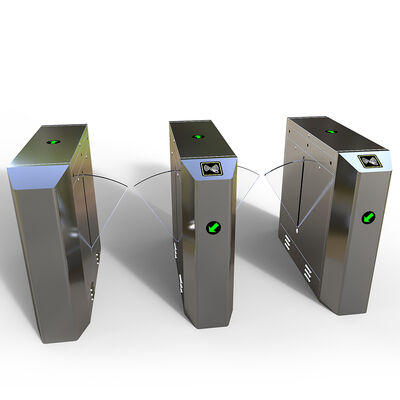 IP66 Aluminium Alloy Revolving Turnstile Gate With Face Recognition