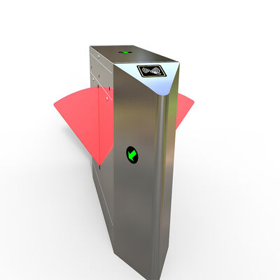 High-Security Revolving Flap Barrier Turnstile for Corporate Office Environments