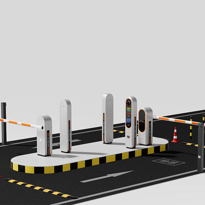 Traffic Road Guardrail Parking Barrier Gate And Turnstile Toll Collection System