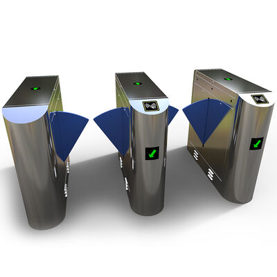 Public Facilities Security Turnstile Gate , Swing Barrier Gate Turnstile Access Control