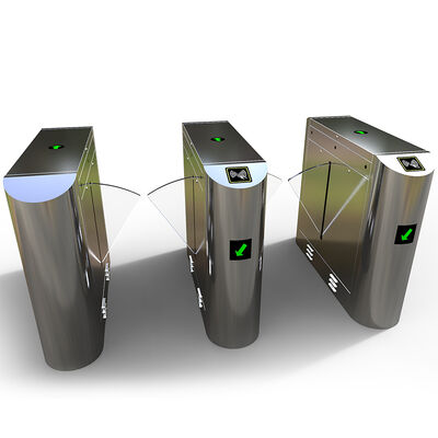 Public Facilities Security Turnstile Gate , Swing Barrier Gate Turnstile Access Control