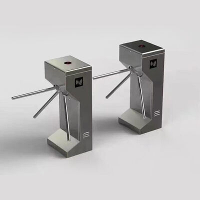 Three-Roller Revolving Door Access Control System with Swing Barrier and Drop Arm Barrier for Tripod Revolving Door