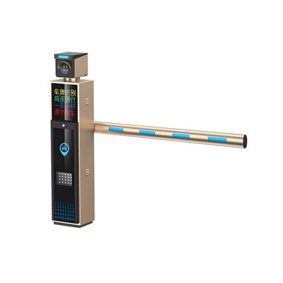 All In One License Plate Recognition Barrier Gate Turnstile Machine