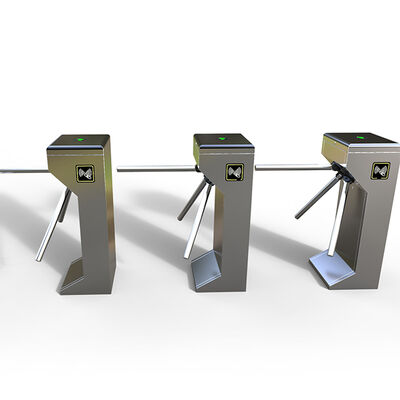 Three Roller Tripod Turnstile Gate Entrance , Revolving Door Access Control System