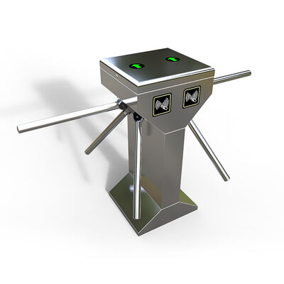 Three Roller Revolving Door Turnstile , Automatic Tripod Turnstile Access Control
