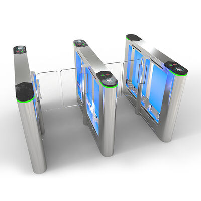 Stainless Steel Revolving Turnstile Access Control Anti Pinch For Gate Access Management