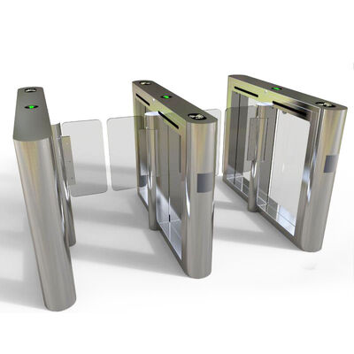 Stainless Steel Revolving Turnstile Access Control Anti Pinch For Gate Access Management