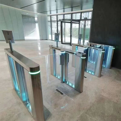 Collision Avoidance Flap Barrier Turnstile For Gate Access Management Access Control System