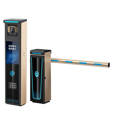 Parking License Plate Recognition Turnstile Toll Collection System With LED Display Screen
