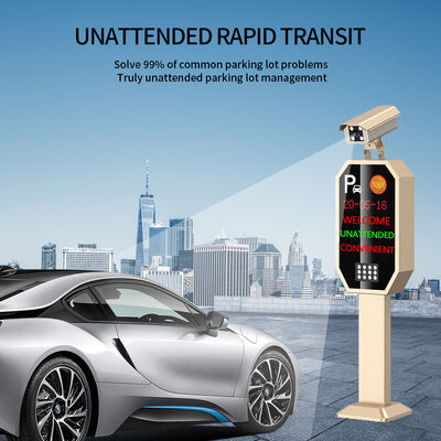 ANPR LPR Parking System Waterproof / Weatherproof Car Park Number Plate Recognition System