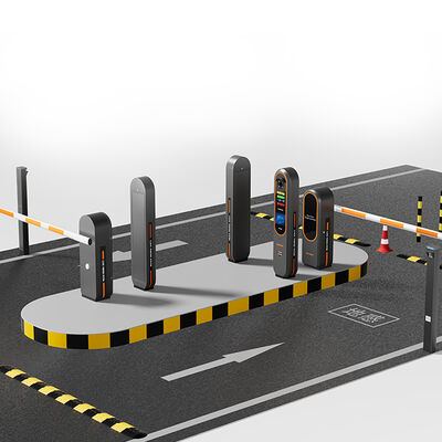 AC220V LPR Parking Solutions Algorithm System Turnstile With Toll Barrier