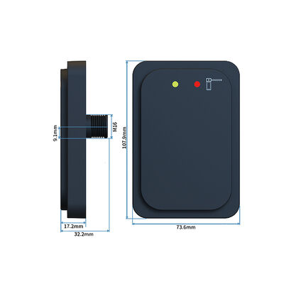 Security Anti Fall Radar Trigger Water Resistant For Barrier Gate
