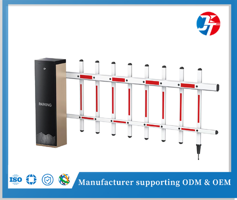 Aluminium Alloy Drop Barrier Gate Adjustable Speed Automatic Barrier Arm Gates