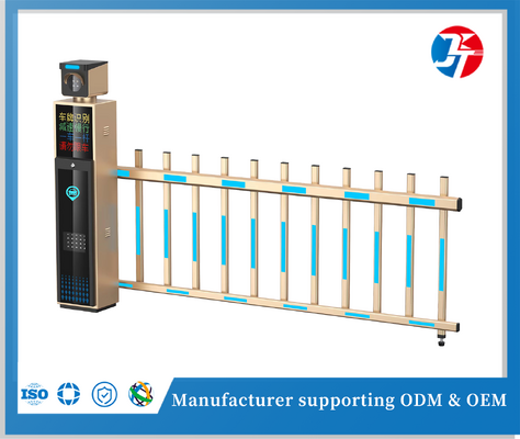 Integrated License Plate Recognition / Traffic Barrier Gate System For Intelligent Parking Solutions