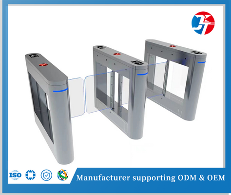 High Traffic Areas Fully Automatic Revolving Pedestrian Access Control Turnstile