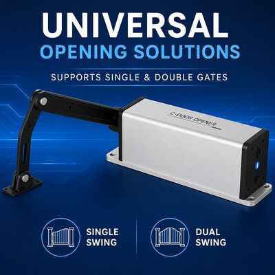 DC Brushless Motor Gate Opener 300kg Load Capacity Easy Operation Side Installation
