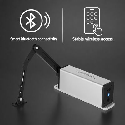 Aluminum Alloy Swing Gate Opener DC Brushless Motor 300kg Load Capacity For Hotel / Commercial Doors