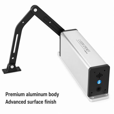 Aluminum Alloy Light Duty Articulated Gate Opener 433MHz Remote Control Gate Opener
