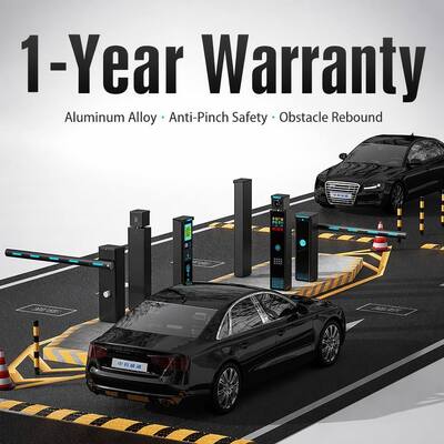 Boom Barrier with Brushless Motor 1 to 6m Arm and OEM Support for Parking Lot and Residential Gate Control