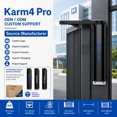 Karm4 Pro 24V Light Duty Gate Opener , Industrial Automatic Gate Openers Access Control